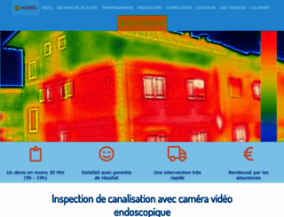 canalisationinspection.com screenshot