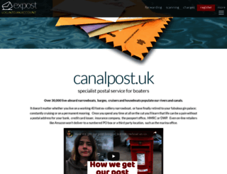 canalpost.uk screenshot
