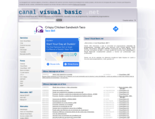 canalvisualbasic.net screenshot