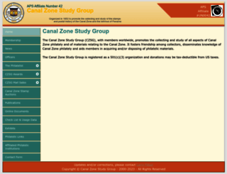 canalzonestudygroup.com screenshot