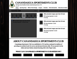 canandaiguasportsmensclub.com screenshot