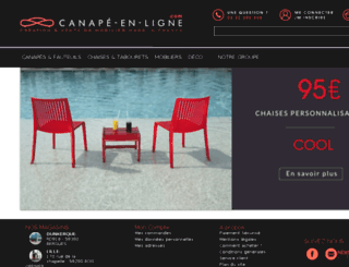 canape-en-ligne.com screenshot