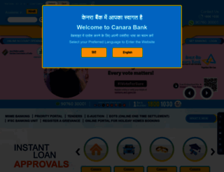 canarabank.com screenshot
