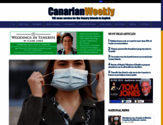 canarianweekly.com screenshot