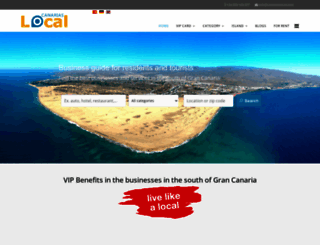 canariaslocal.com screenshot