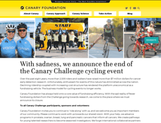 canarychallenge.com screenshot