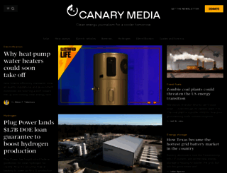 canarymedia.com screenshot
