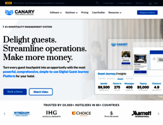 canarytechnologies.com screenshot