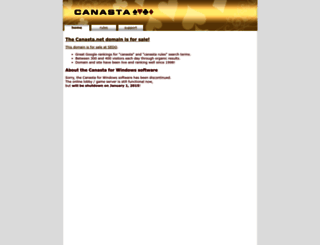canasta.net screenshot