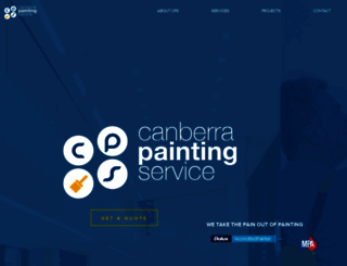 canberrapainting.com.au screenshot