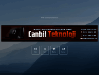 canbilteknoloji.com screenshot