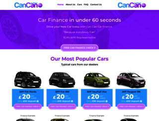 cancancarfinance.com screenshot