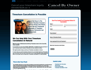 cancelbyowner.org screenshot