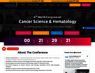cancer-events.com screenshot