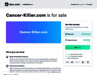 cancer-killer.com screenshot