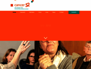 cancer52.org.uk screenshot