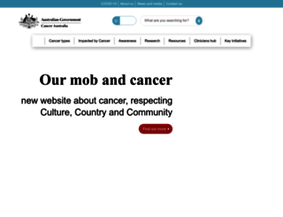 canceraustralia.gov.au screenshot