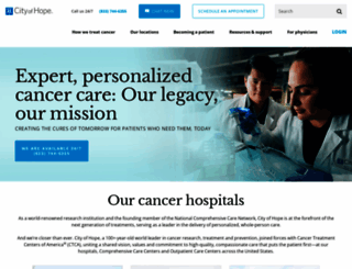 cancercenter.com screenshot
