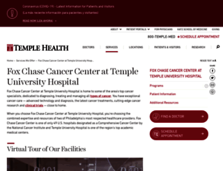 cancercenter.templehealth.org screenshot