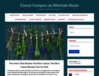 cancercompassalternateroute.com screenshot