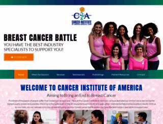 cancerinstituteofamerica.com screenshot