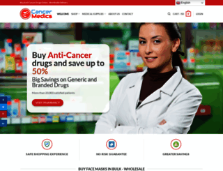 cancermedics.com screenshot