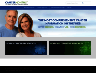 cancermonthly.com screenshot