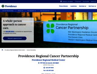 cancerpartnership.org screenshot