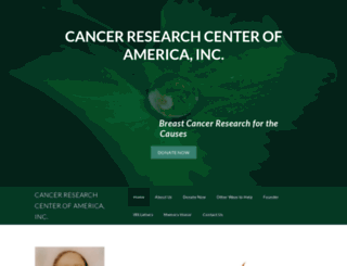 cancerresearchamerica.org screenshot