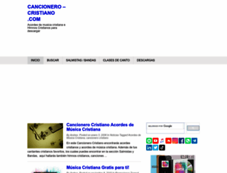 cancionero-cristiano.com screenshot
