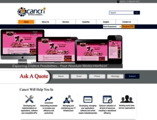 cancrisoft.com screenshot