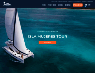 cancun-adventure.com screenshot
