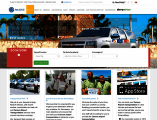 cancunairport-transportation.com screenshot