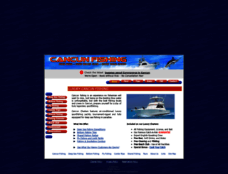 cancunfishing.com screenshot