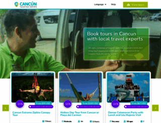 cancunvacationexperts.com screenshot