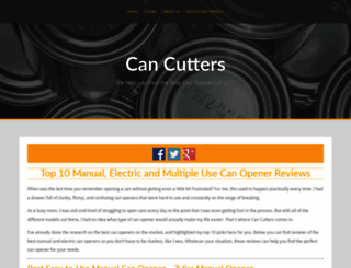 cancutters.com screenshot