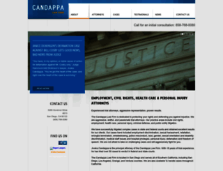 candappalaw.com screenshot