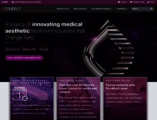 candelamedical.com screenshot