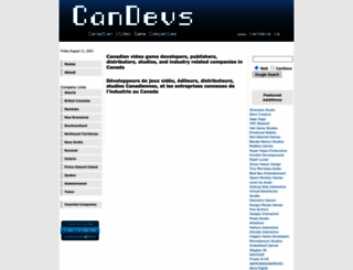 candevs.ca screenshot