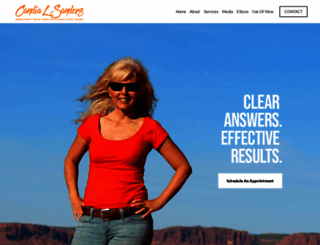 candiasanders.com screenshot