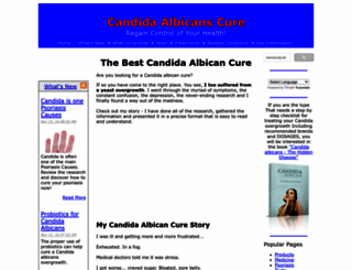 candida-albicans-cure.com screenshot