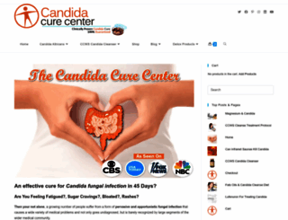 candidacurecenter.com screenshot