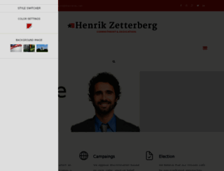 candidate.themerex.net screenshot