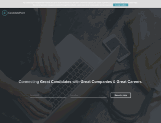 candidatepoint.co.uk screenshot