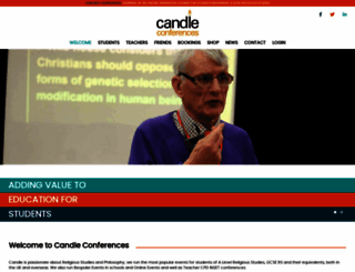 candleconferences.com screenshot