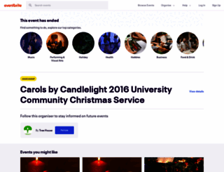 candlelightcarols.eventbrite.co.uk screenshot