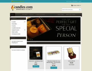 candles.com screenshot