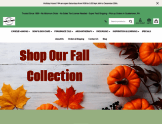 candlesandsupplies.com screenshot