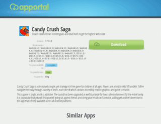 candy-crush-saga.apportal.co screenshot