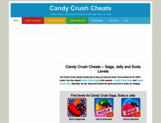 candycrush-cheats.com screenshot